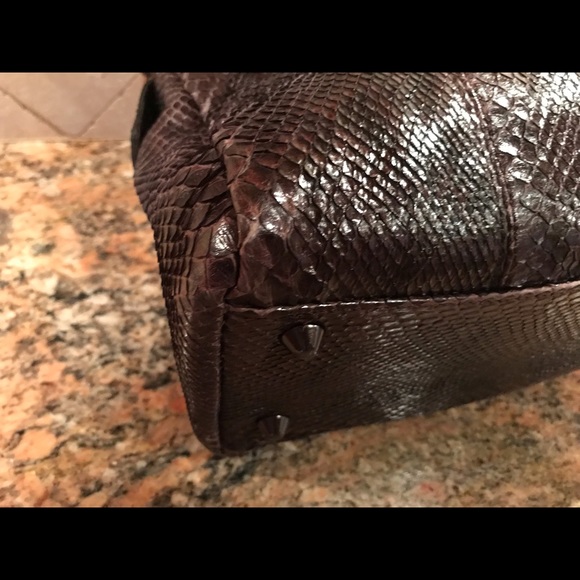 Roberto Bottticelli python large bag satchel - Picture 3 of 8